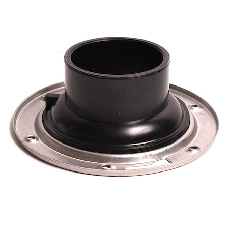 Thrifco Plumbing 4 Inch x 3 Inch Stainless Steel Closet Flange, Spigot 6783616